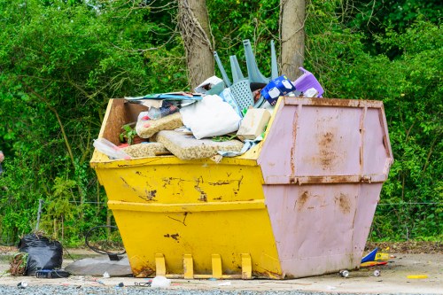 Family consulting with probate house clearance professionals in Tottenham