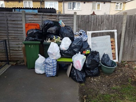 Organized house clearance in West Kensington