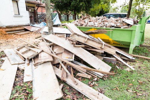 Professional team conducting house clearance in Surrey Quays