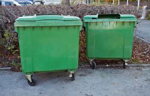 Family member organizing possessions during probate clearance