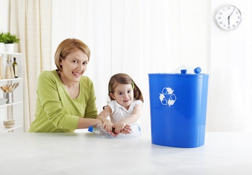 Organized house clearance team