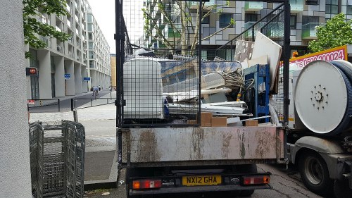 Professionals at work during Mottingham house clearance