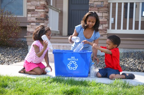 Professionals organizing belongings for probate clearance